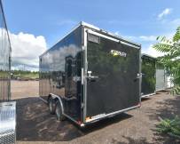 Mustang 8.5'x16' Enclosed Carhauler Trailer Photo Thumbnail 3