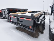 DKB 83"x14' Dump Trailer Photo Thumbnail 2