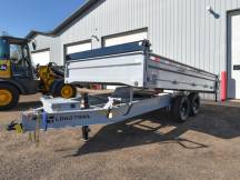 DZ 96X16 14K w/Fold Down Sides Deckover Dump Trailer Photo Thumbnail 1