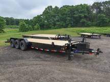 83"x21+3' Dove 21K w/MAX Ramps Equipment Trailer Photo Thumbnail 1