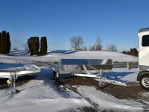 8612 Tilt w/13" Tires & Rock Guard Snowmobile Trailer Photo Thumbnail 1