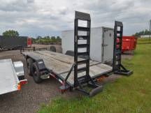 Load Trail 83"x18+2' Equipment Trailer Photo Thumbnail 3