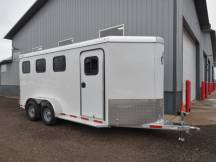 Rustler 3 Horse Slant Aluminum Horse Trailer Photo Thumbnail 1