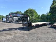 GP 102"x31+5' Dove 25.9k Low-Pro Gooseneck Trailer w/Hydraulic Jacks Photo Thumbnail 2