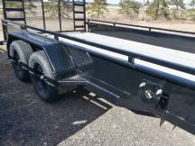 83"x18' w/Solid Sides Utility Trailer Photo Thumbnail 3