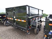 83"x14' w/24 Sides 14K Dump Trailer w/24" Solid Side Extensions Photo Thumbnail 3