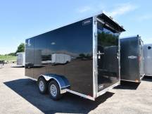 LTF 7X16 7K Aluminum Enclosed Cargo Trailer Photo Thumbnail 4