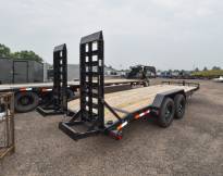 102"x18+2' Dove Equipment Trailer Photo Thumbnail 2