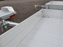 486 w/12" Solid Sides Aluminum Utility Trailer Photo Thumbnail 3