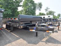 96"x16' w/18" Fold-Down Side  Dump Trailer Photo Thumbnail 2