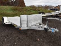 Aluma 8214 H 5K Aluminum Utility Trailer w/Rock Guard Photo Thumbnail 1
