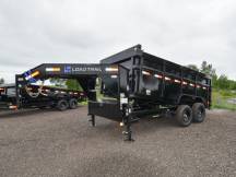 DG 83"x14' 14K Low-Pro w/48" Sides Gooseneck Dump Trailer Photo Thumbnail 1