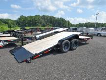 83"x16+6' Stationary Gravity Tilt Equipment Trailer Photo Thumbnail 2