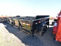 83"x14 w/24" Sides Gooseneck Dump Trailer Photo Thumbnail 3