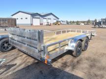 LTA 83"X18' Aluminum Utility Trailer Photo Thumbnail 2