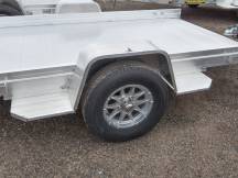 6812H Tilt Aluminum Utility Trailer Photo Thumbnail 3