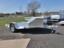 MC 210 Aluminum Motorcycle Trailer Photo Thumbnail 1