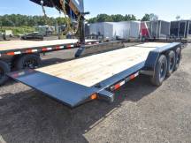 TH 83"x16'+8' Stationary 21K Gravity Tilt Equipment Trailer Photo Thumbnail 3