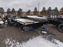83"x18' w/Solid Sides Utility Trailer Photo Thumbnail 1