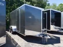 ECO 7'x16' Aluminum Enclosed Cargo Trailer Photo Thumbnail 1