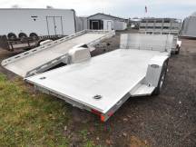Aluma 8214 H 5K Aluminum Utility Trailer w/Rock Guard Photo Thumbnail 4