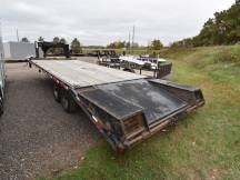 Titan 102x25 Gooseneck 14K Flat Bed Trailer Photo Thumbnail 2