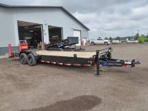 83x21+3' Dove 14K Equipment Trailer w/MAX Ramps Photo Thumbnail 1
