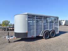 500 ES 6'8"X16' Livestock Trailer Photo Thumbnail 5
