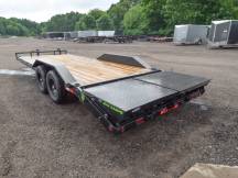 102"x19+3' Dove 14K Equipment Trailer w/MAX Ramps Photo Thumbnail 2