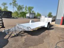 8214HBT Aluminum Utility Trailer Photo Thumbnail 1