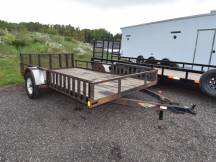 H & H 82"x12' Utility Trailer Photo Thumbnail 1