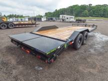 102"x19+3' Dove 14K Equipment Trailer w/MAX Ramps Photo Thumbnail 3