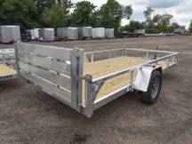 6.5'x14' SA w/HD Package & Bi-Fold Ramp Utility Trailer Photo Thumbnail 2