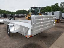 8114H SR 4K Aluminum ATV/Utility Trailer w/Aluminum Spare & Mount Photo Thumbnail 2