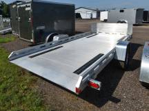 Aluma 7814 Tilt Utility Trailer w/Rock Guard Photo Thumbnail 4