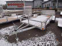 6.5'x14' SA w/HD Package & Bi-Fold Ramp Utility Trailer Photo Thumbnail 1