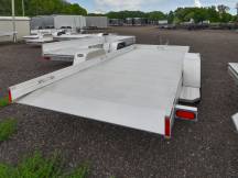 6810H Tilt Aluminum Utility Trailer Photo Thumbnail 2
