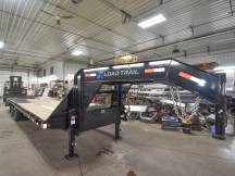 102"x23+5' Dove 24K Gooseneck Equipment Trailer Photo Thumbnail 1