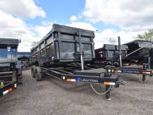 83"x14' w/48" Sides & Telescopic Dump Trailer Photo Thumbnail 1