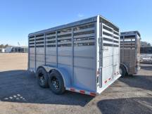 500 ES 6'8"X16' Stock Trailer Photo Thumbnail 3