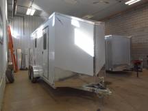 LTF 7'x16' w/Windows Enclosed Cargo Trailer Photo Thumbnail 1