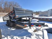 96"x14' w/18" Fold-Down Sides Dump Trailer Photo Thumbnail 1