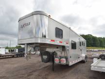 Exiss 7308 3 Horse Slant Living Quarters Horse Trailer Photo Thumbnail 12