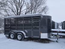 500ES 6'X6'6"X16' Livestock Trailer Photo Thumbnail 1