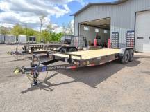 83"x18+2' Dove 14K Equipment Trailer Photo Thumbnail 2