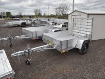 486 w/12" Solid Sides Aluminum Utility Trailer Photo Thumbnail 1