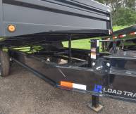 96"x16' w/18" Fold-Down Side Dump Trailer Photo Thumbnail 3